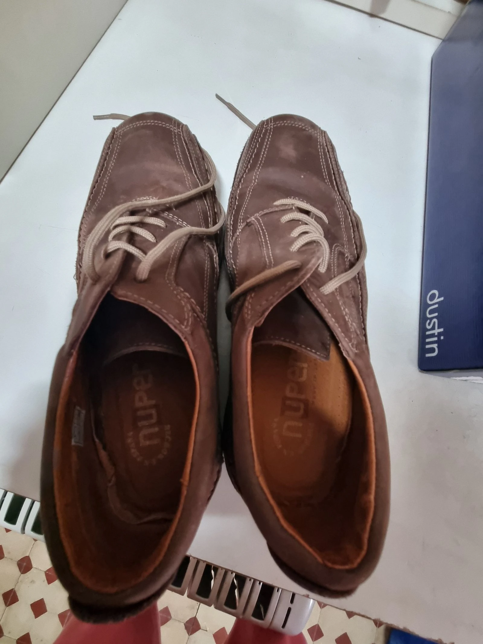 Zapatos cordones marrones nuper n° 43 – photo 4